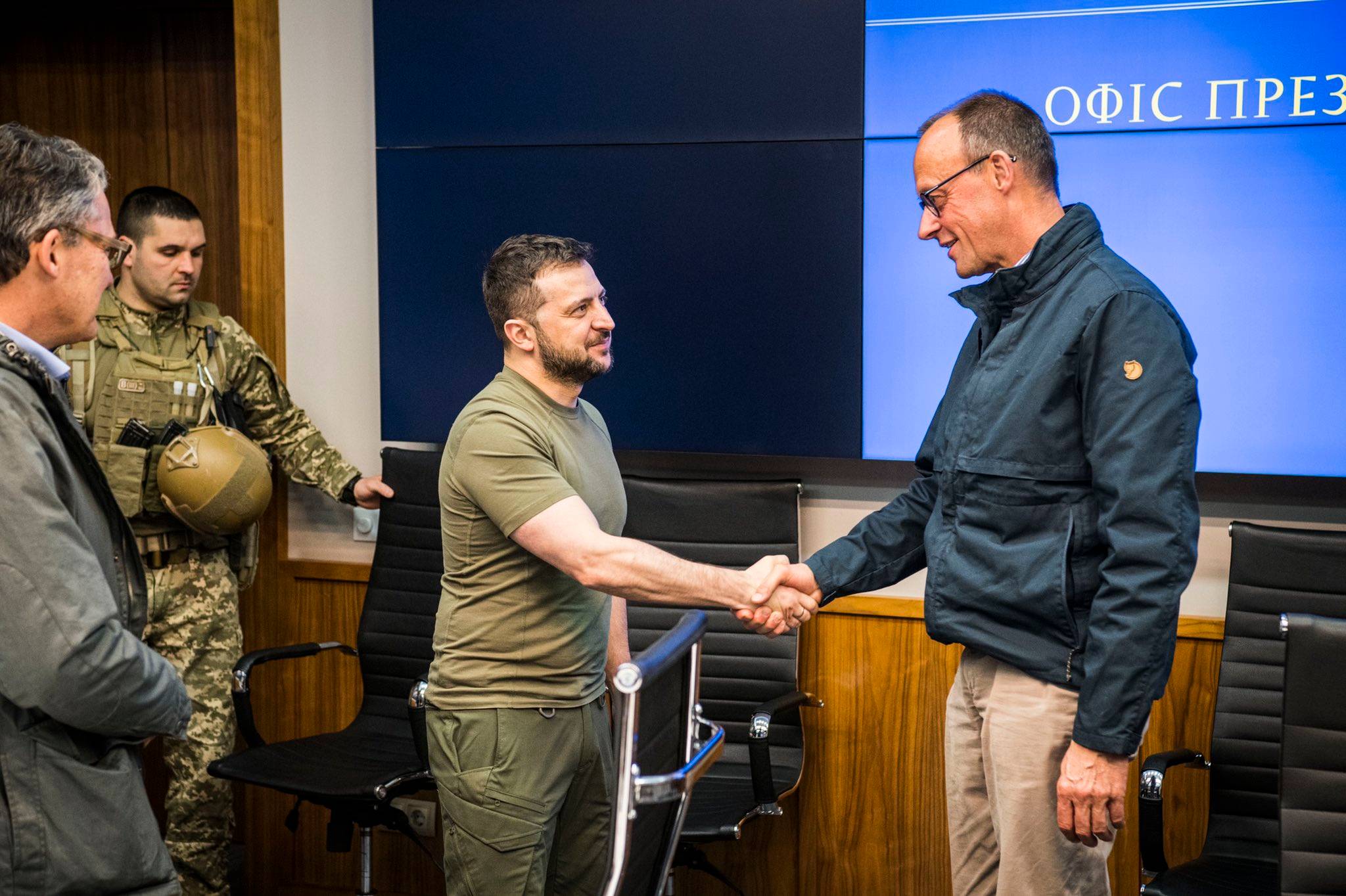 Зеленски и Мерц